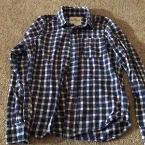 MENS Hollister flannel shirt size small
